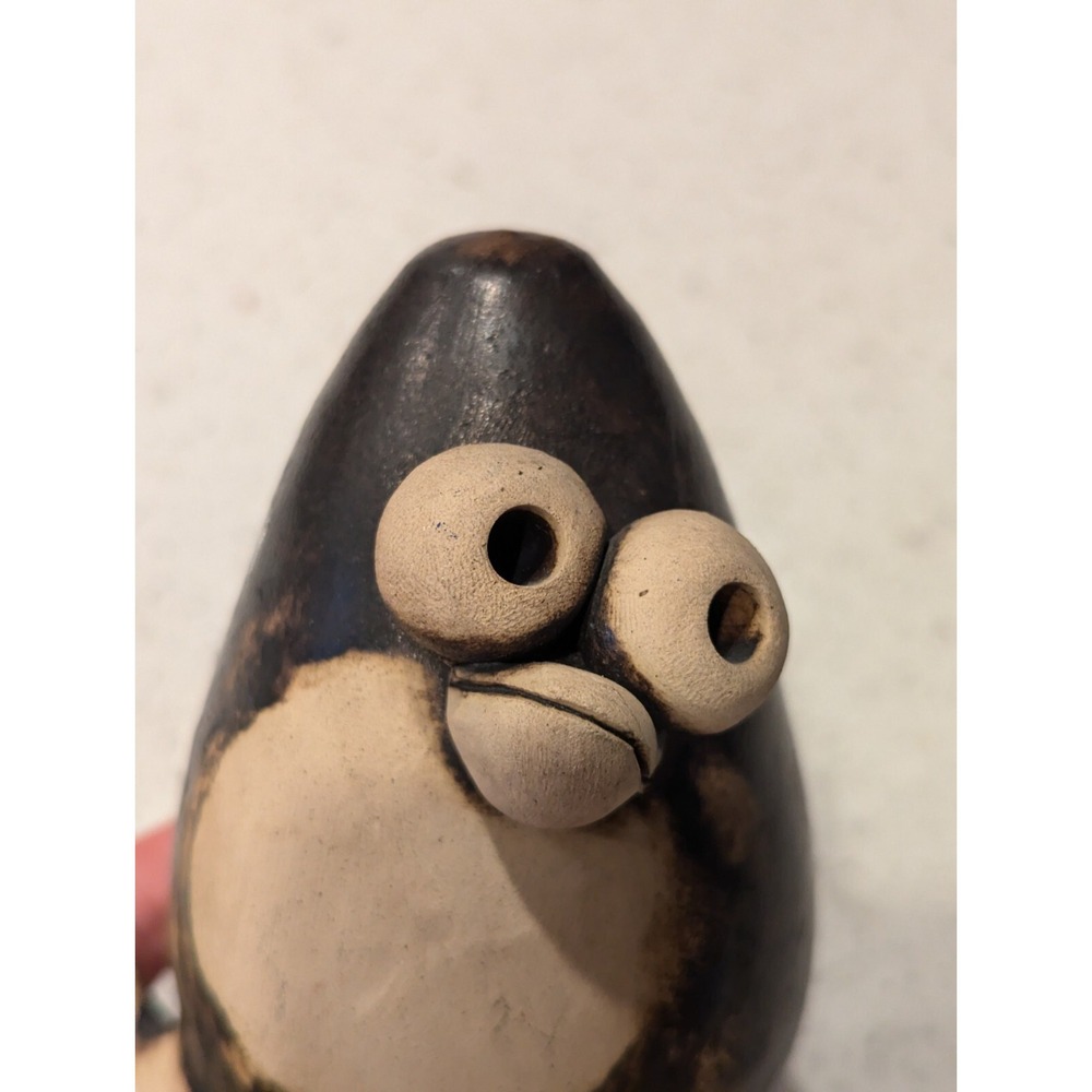 Vtg John Hughes Grogg Penguin Figurine Studio Pottery Sculpture Ceramic Wales - Picture 3 of 12